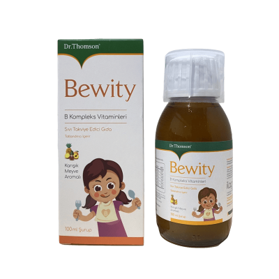 BEWITY Комплекс витаминов группы B для детей в сиропе.
